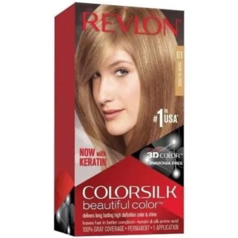 REVLON Colorsilk Permanent Hair Color In 61 Dark Blonde